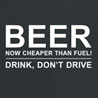 Beer & Fuel - Crazy Slogan T-Shirt for Men